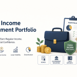 Fixed Income Investment Portfolio in India showing bonds, government securities, fixed deposits and debt funds for portfolio diversification.